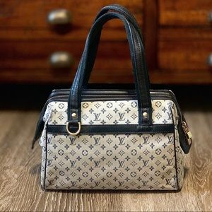 Louis Vuitton Josephine Authentic Canvas Monogram Shoulder Bag Crossbody Vintage